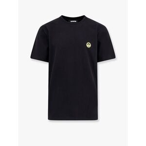 Barrow Men Cotton T-Shirt With Frontal And Back Logo Print